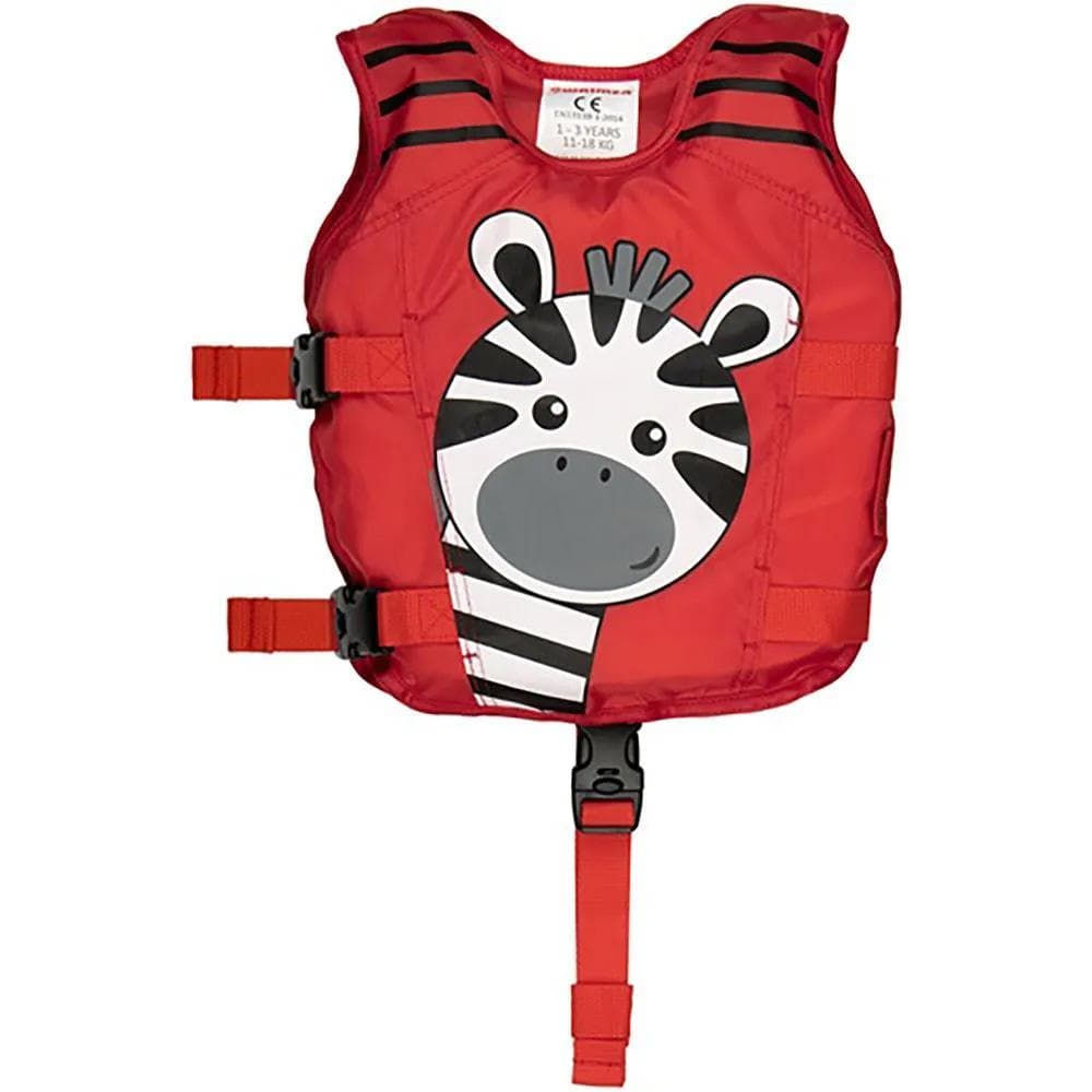 Gilet de sauvetage enfant animal - 2-3 ans - 15-19 kg - Rouge 1