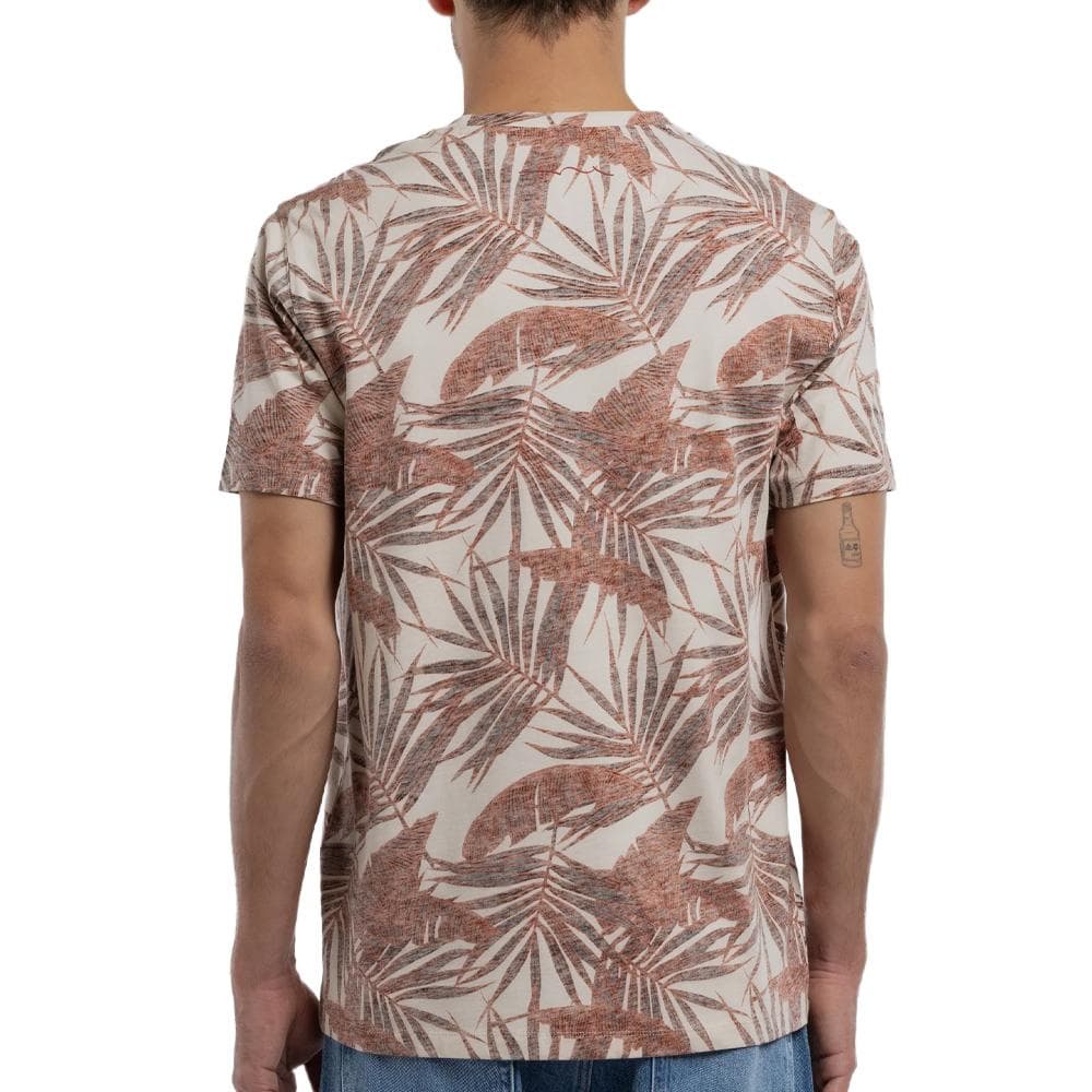 T-shirt Beige/Bordeaux Homme Teddy Smith Areski 2