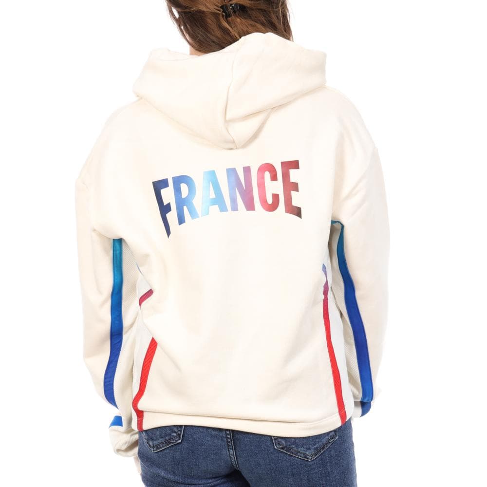 Sweat Écru Femme Le Coq Sportif Efro 2