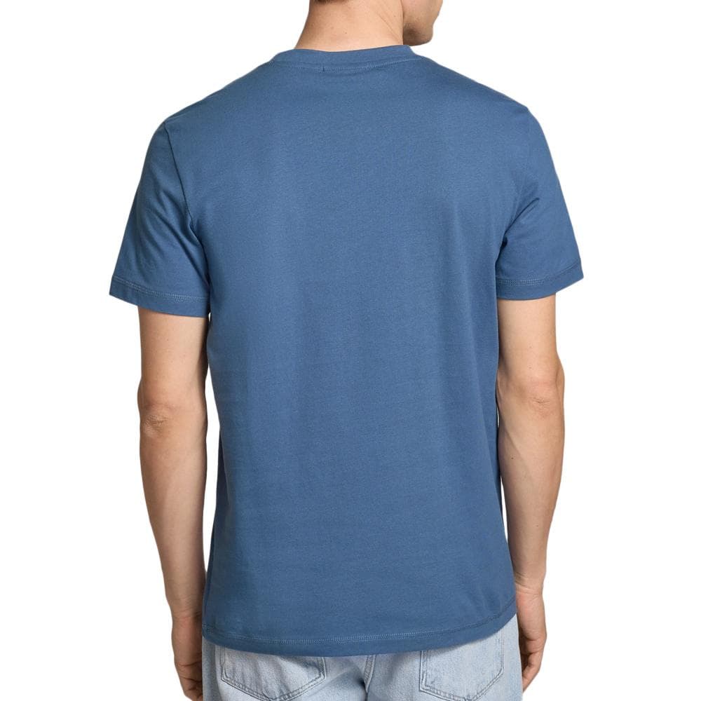 T-shirt Bleu Homme Calvin Klein Jeans Shadow J30J325649 2