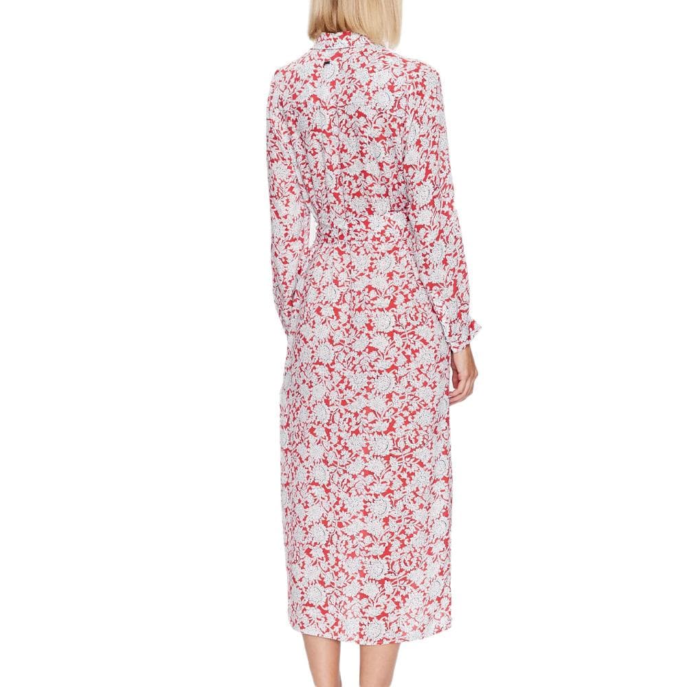 Robe Rouge à Motifs Femme Pepe jeans Perah 2