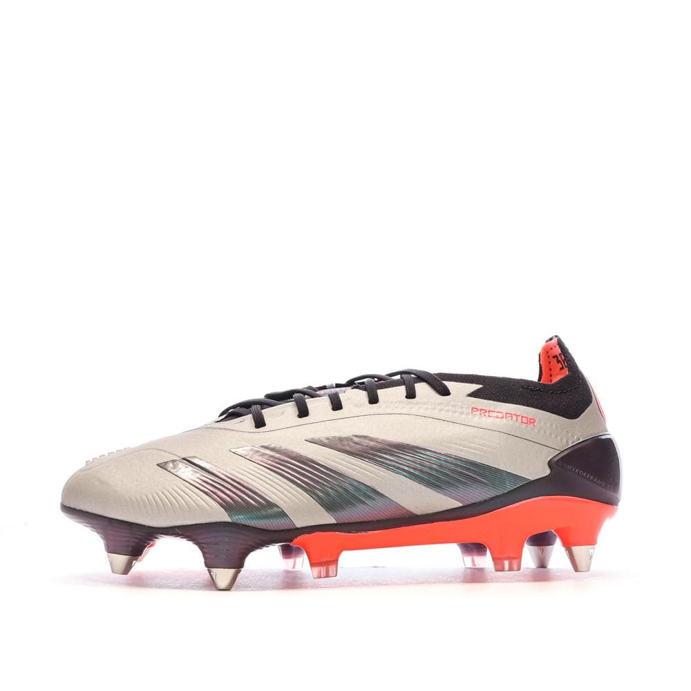 Chaussures de Foot Taupes Mixte Adidas Predator Elite SG 1
