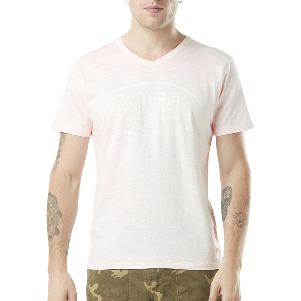 T-shirt Rose Pale Homme Von Dutch TYRON 1