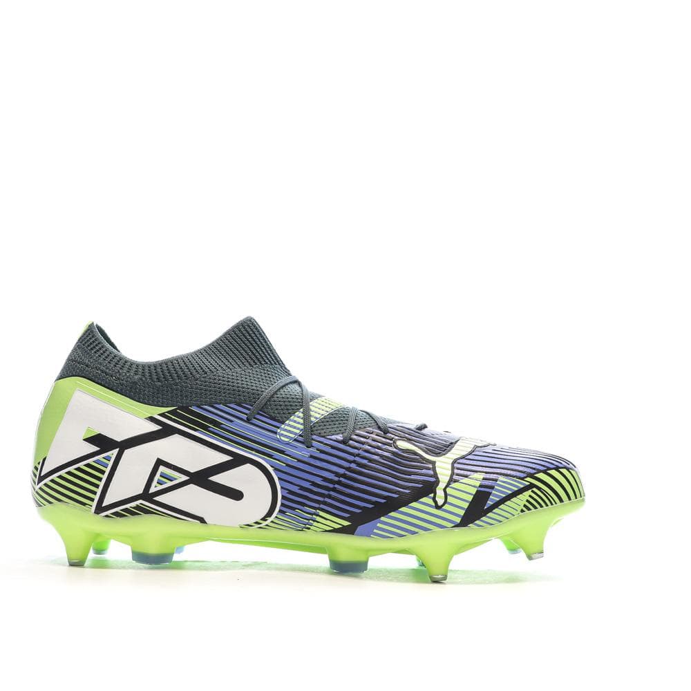 Chaussures de football Noir/Vert Homme Puma Future 7 Match MxSG 2