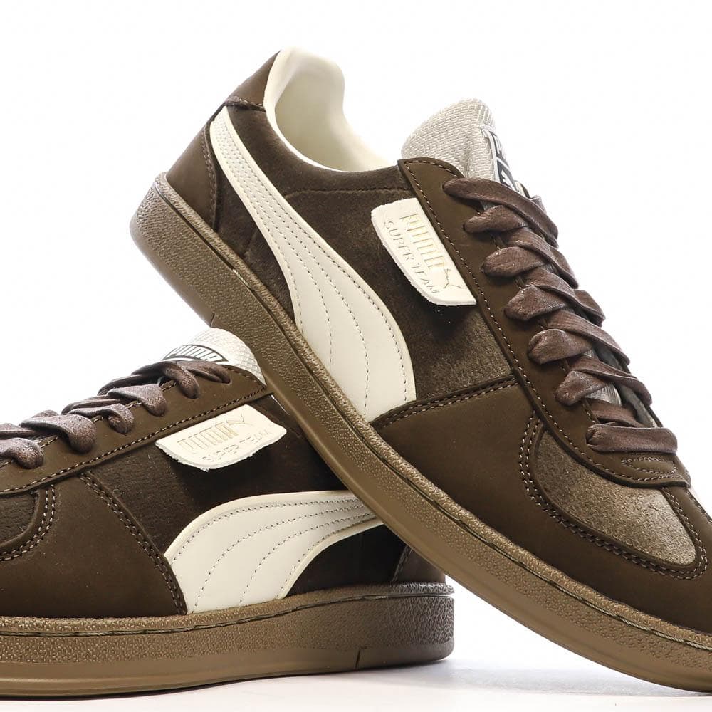 Baskets Marron Homme Puma Super Team Velvet 7