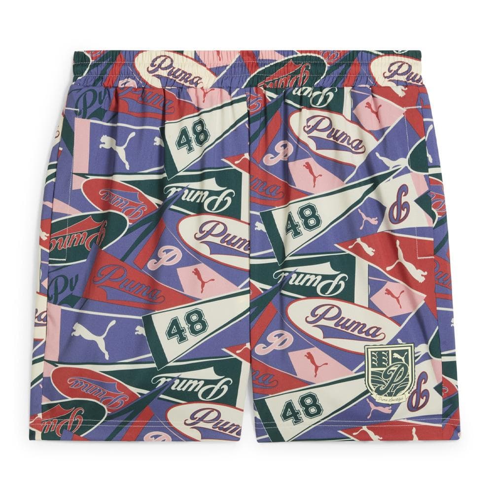 Short Bleu/Rouge Homme Puma Sports Legacy 1