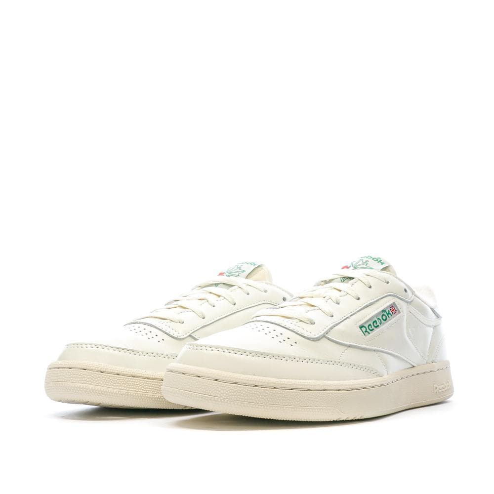 Baskets Blanche/Verte Homme Reebok Club C85 Vintage 6