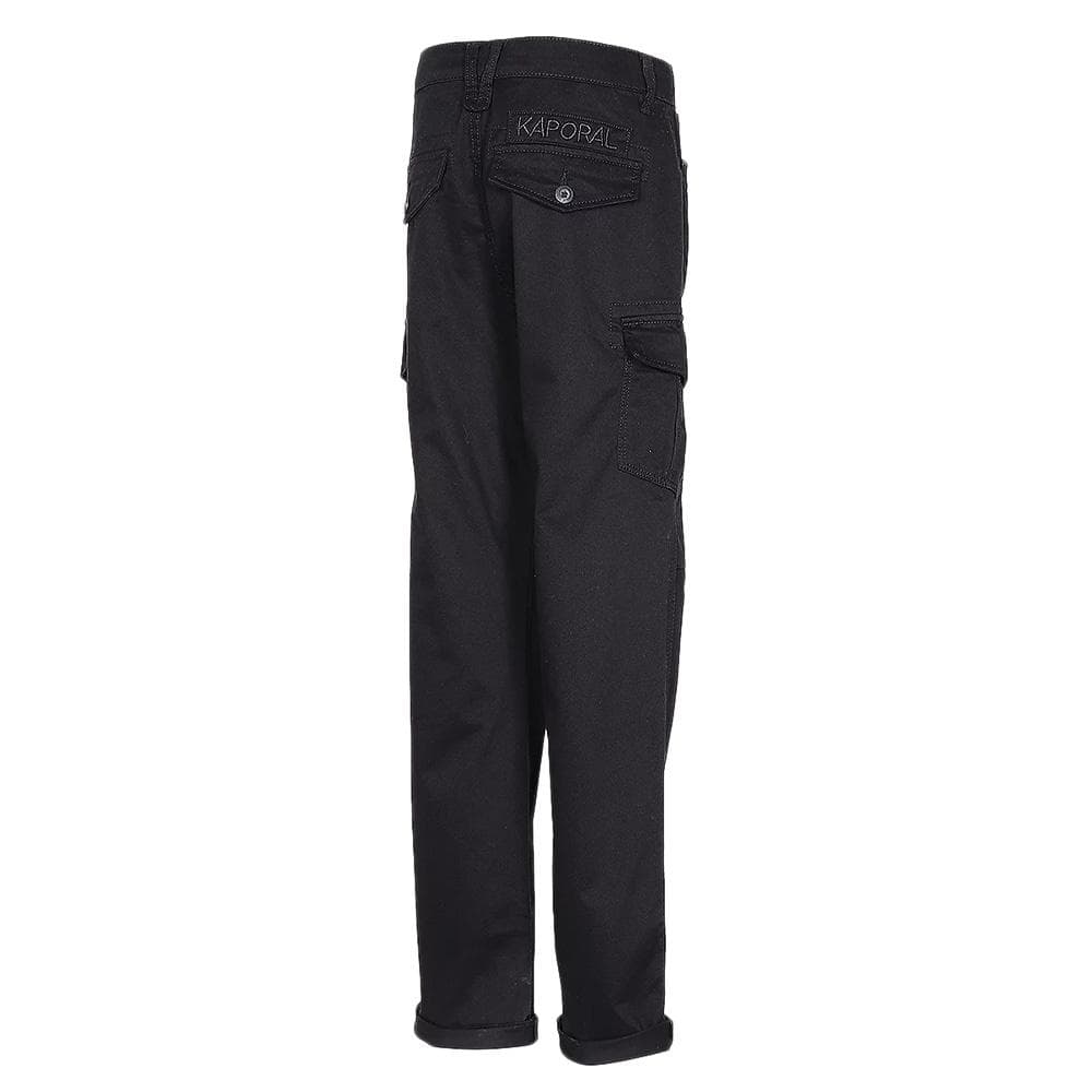 Pantalon Fluide Noir Garçon Kaporal GALYS 2