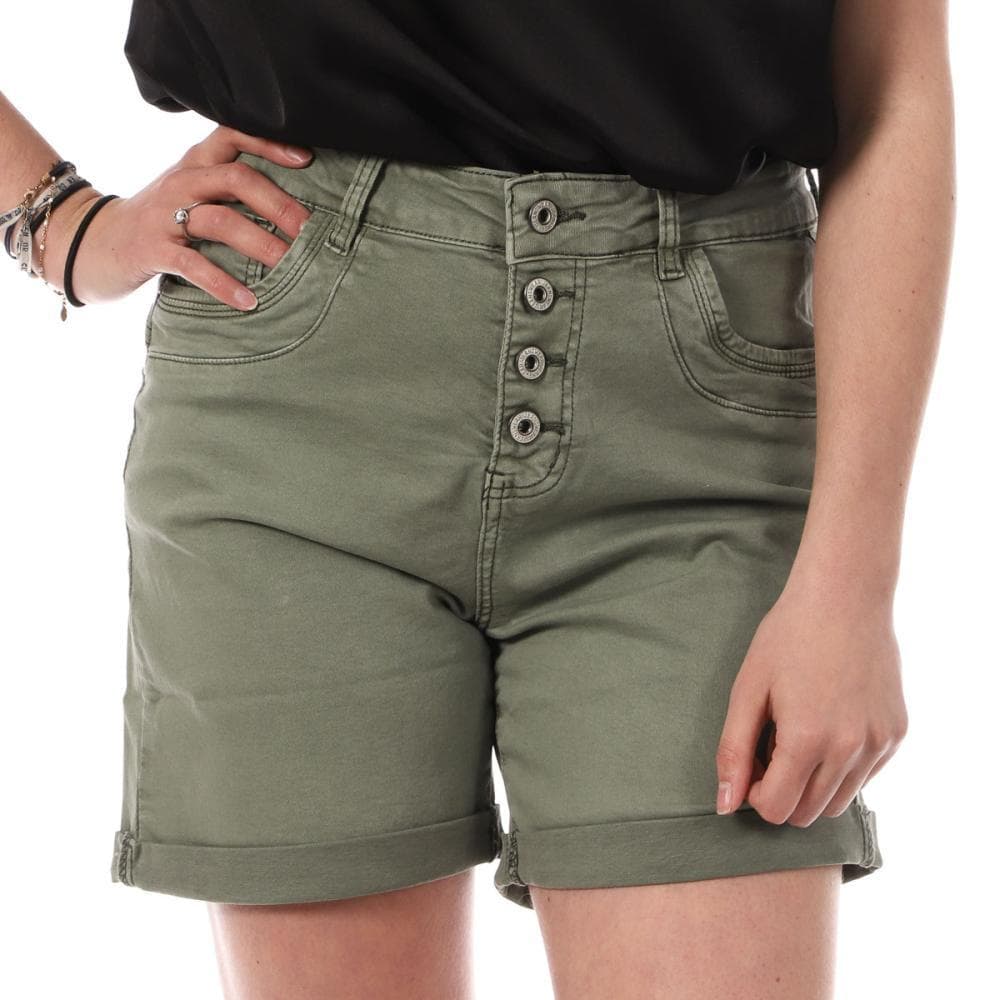 Short Kaki Femme Monday Premium Please 1