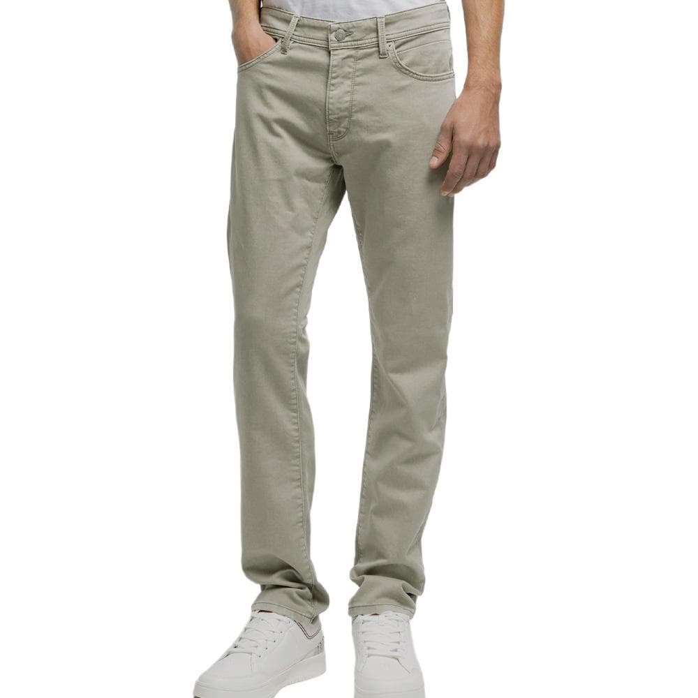 Jean Ajusté Kaki Homme Teddy Smith Rock 1