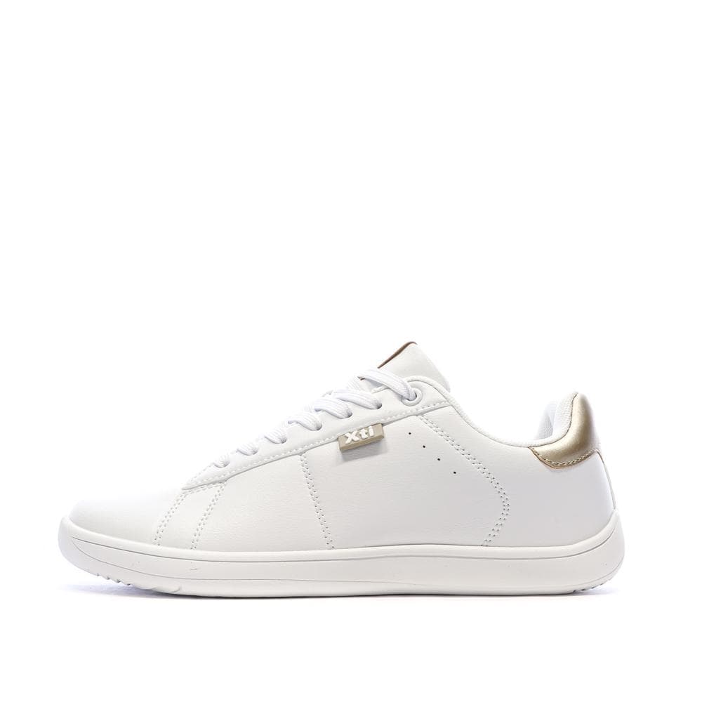 Baskets Blanches/Doré Femme Xti Plata 1