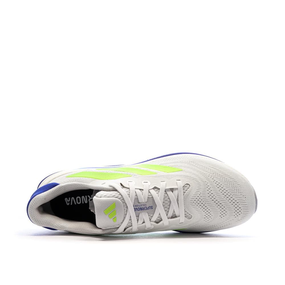 Chaussures de sport Blanches/Jaunes/Bleu Homme Adidas Supernova 4