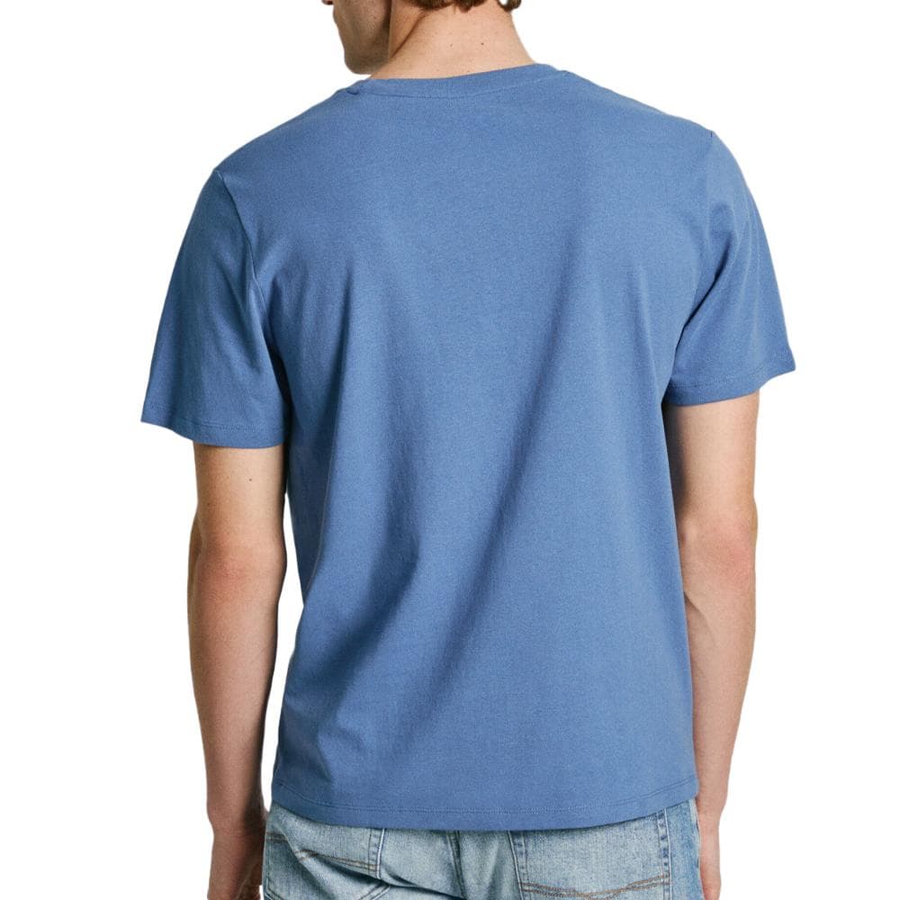 T-shirt Bleu Moyen Homme Pepe jeans Connor 2