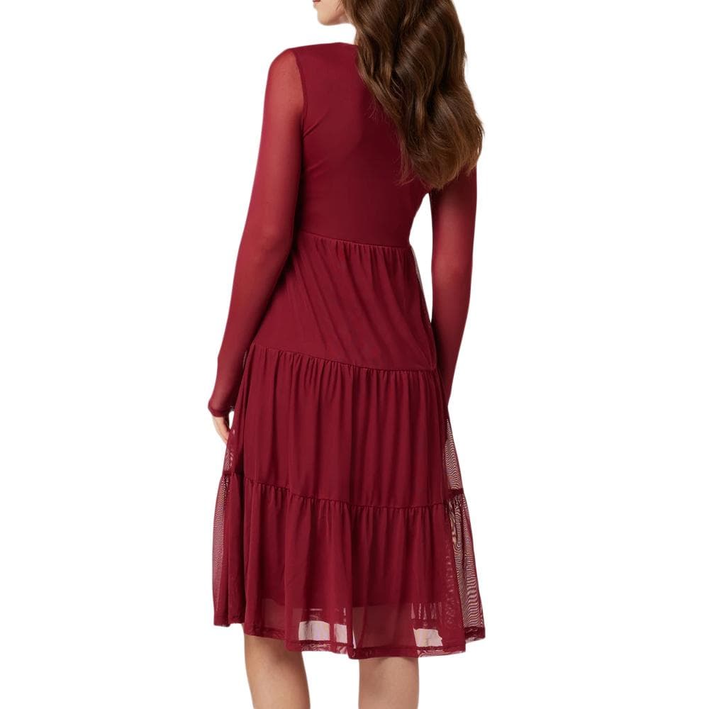 Robe Rouge Femme Vila Volettis Mesi 2