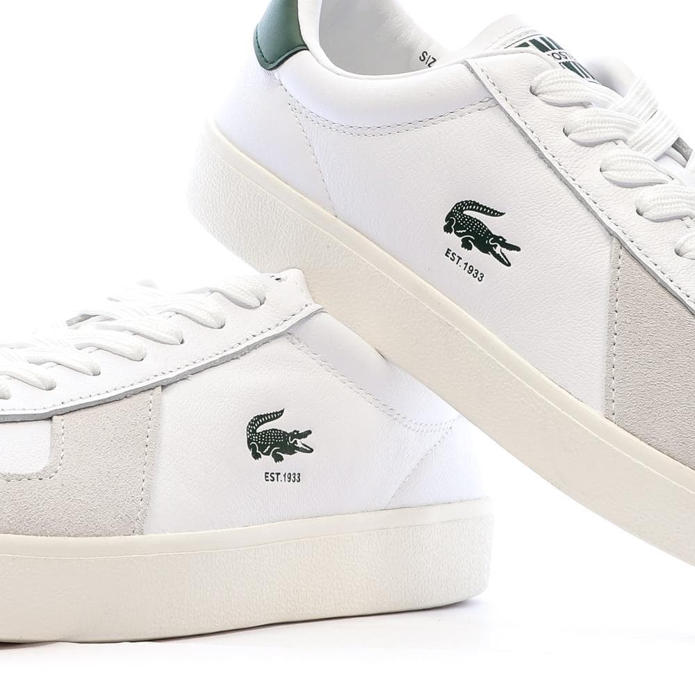 Baskets Blanches Homme Lacoste Baseshot Pro 125 3 7