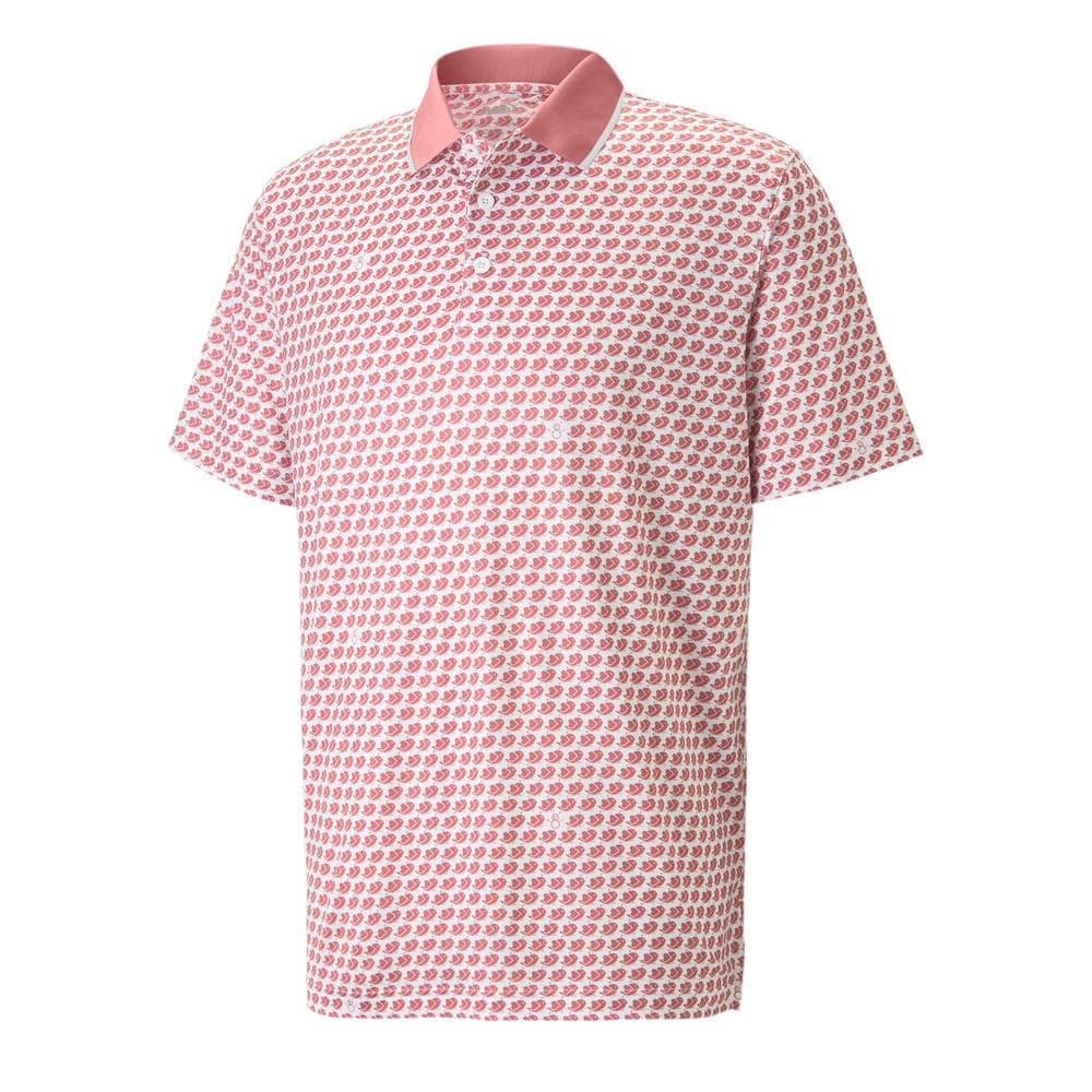 Polo Blanc/Rouge Homme Puma Love 1