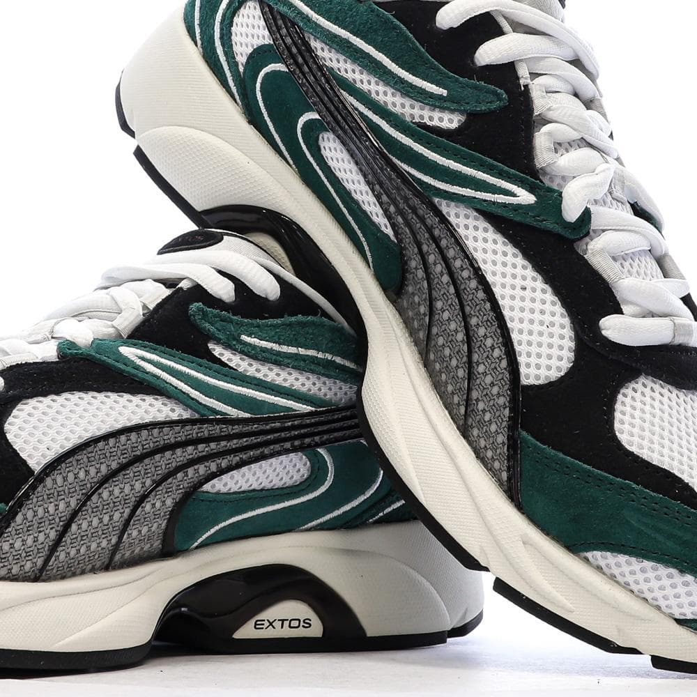 Baskets Vert/Blanc Homme Puma Extos Collector 7