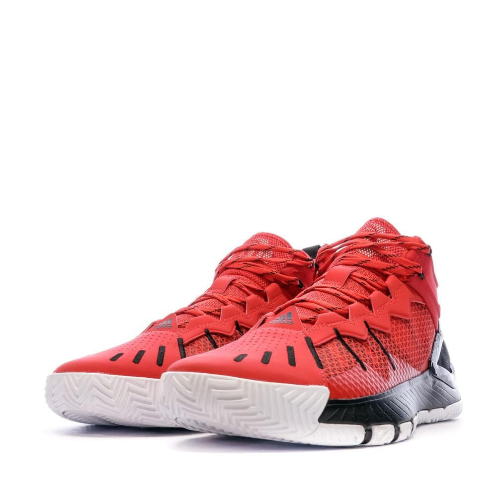 Chaussures de Basketball Rouges Homme Adidas D Rose Son Of Chi 5