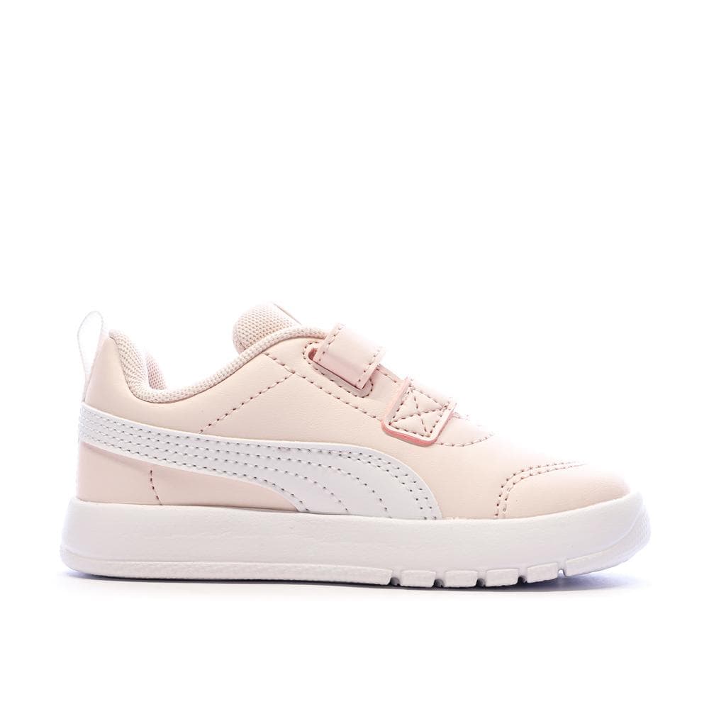 Baskets Rose/Blanches Puma Courtflex V3 V Inf 2