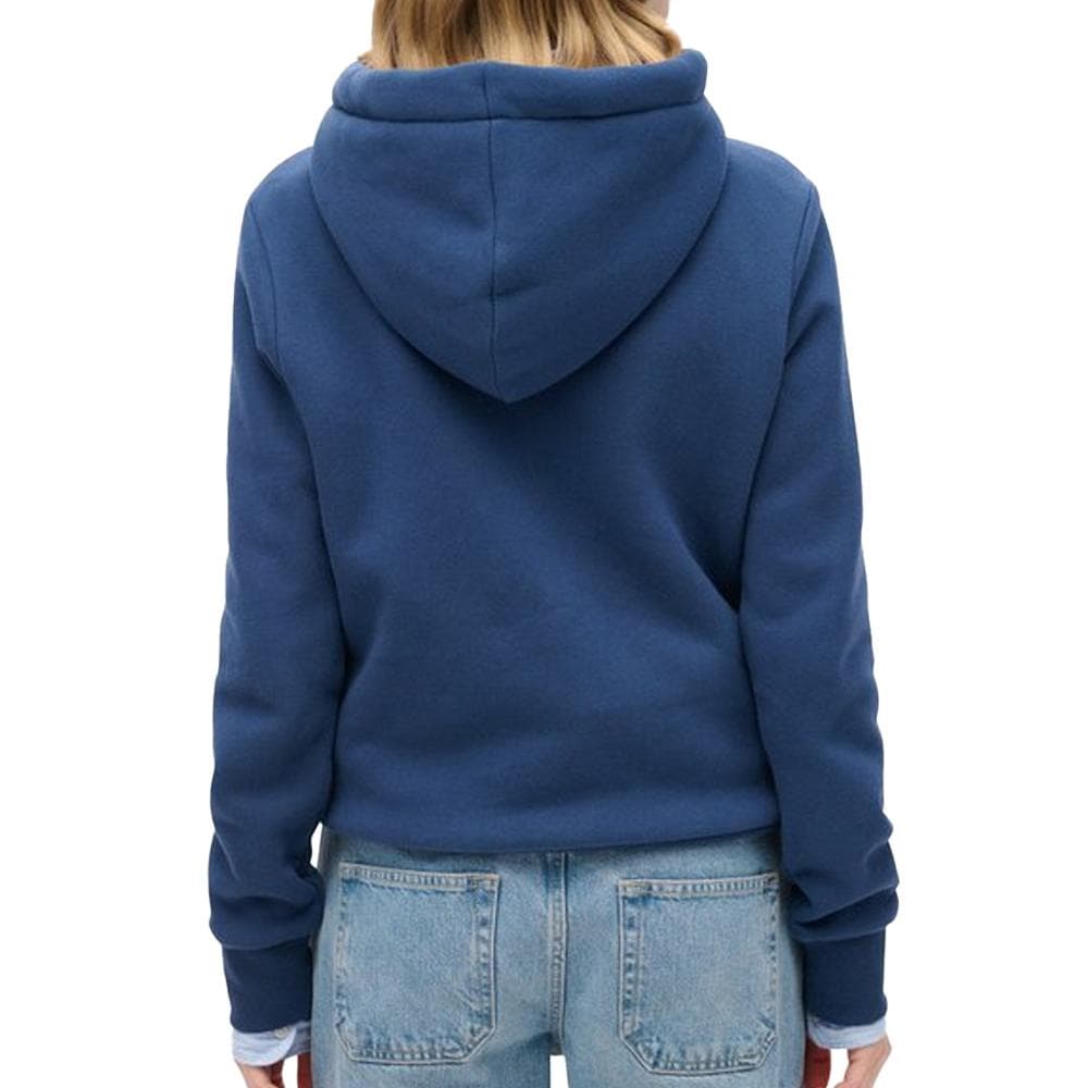 Sweat Bleu Femme Superdry Luxe 2