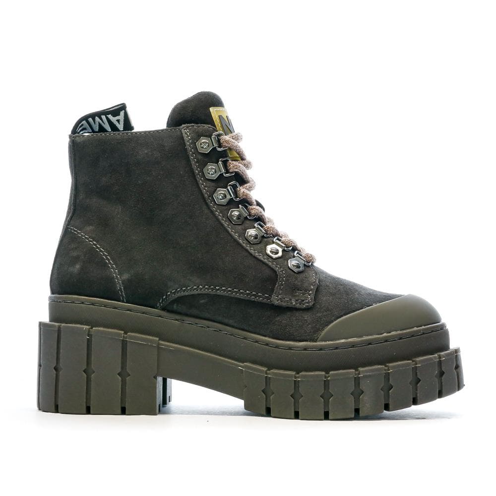 Boots Grise Femme No Name Kross Low 2