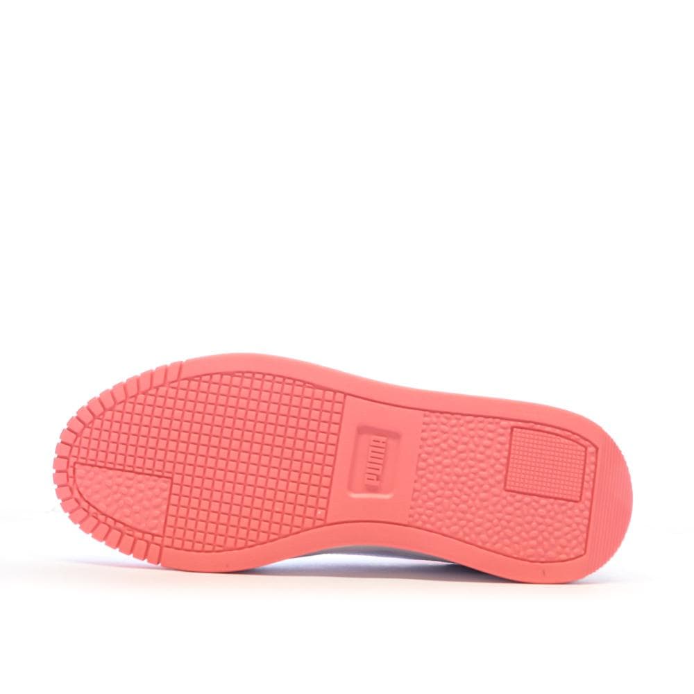 Baskets Blanches/Roses Fille Puma Carina Street Wild 5