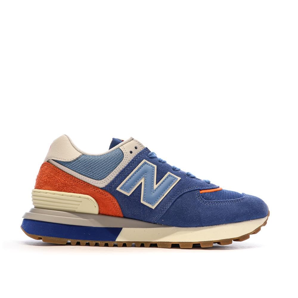 Baskets Bleu/Orange Homme New Balance 574 2