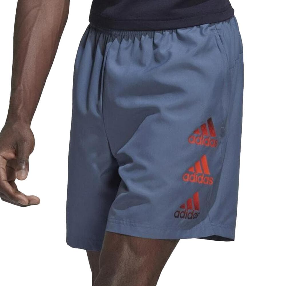 Short Bleu Homme Adidas HM4798 1