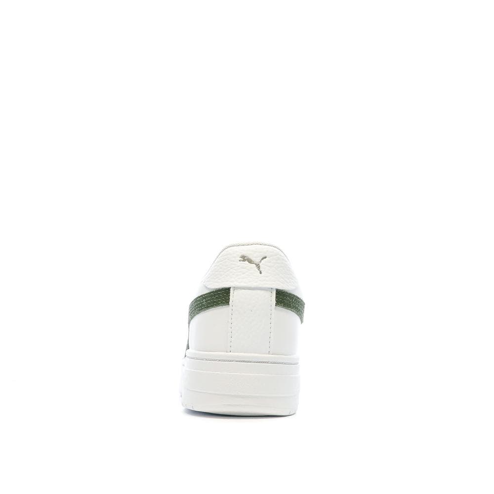 Baskets Blanches/Kaki Homme Puma Pro Classic 3