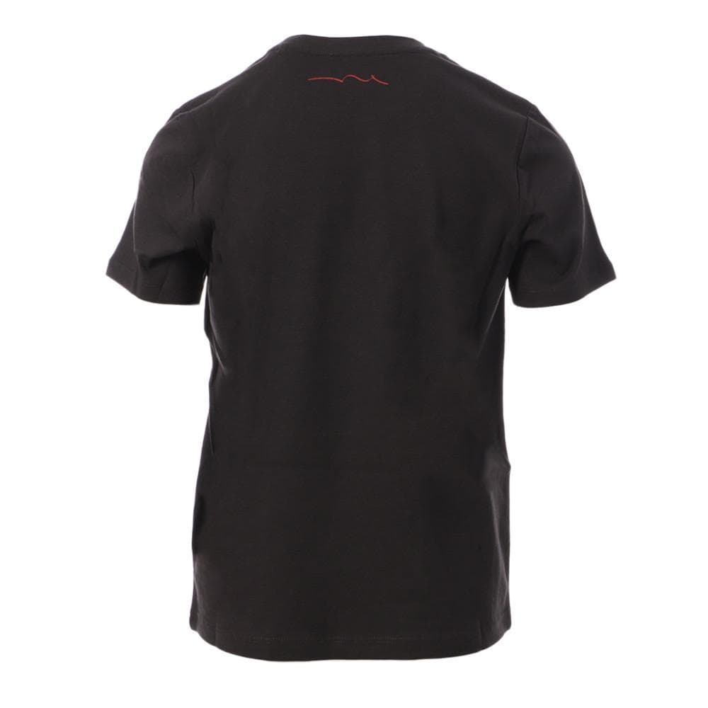 T-shirt Noir Garçon Teddy Smith 61007414D 2