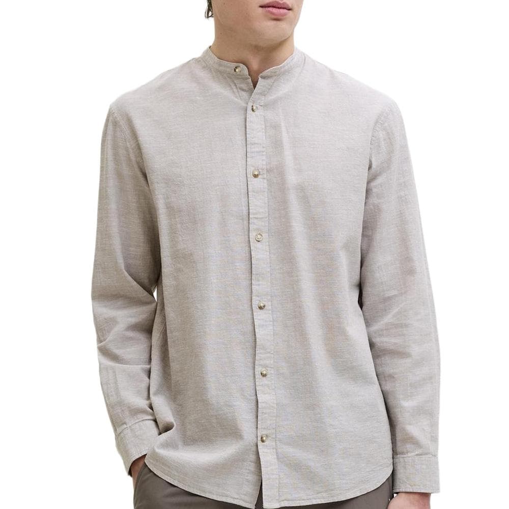 Chemise Beige Homme Jack & Jones Jesummer 1