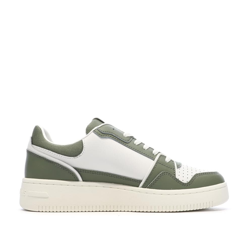 Baskets Blanc/Vert Homme Tommy Hilfiger Cupsole 2