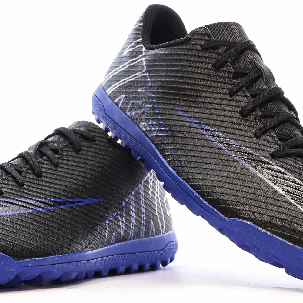 Chaussures de Foot Noir/Bleu Homme Nike Vapor 15 Club TF 7