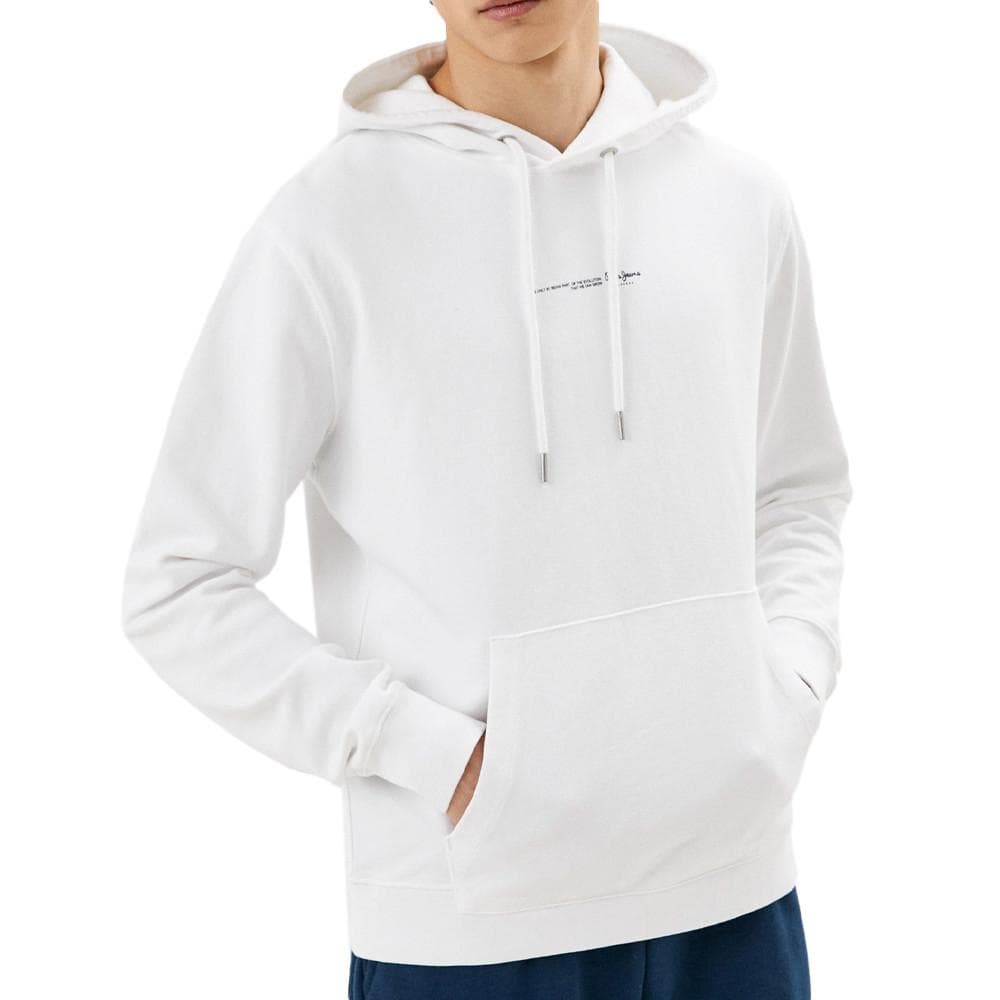 Sweat Blanc Homme Pepe jeans David Hoodie 1