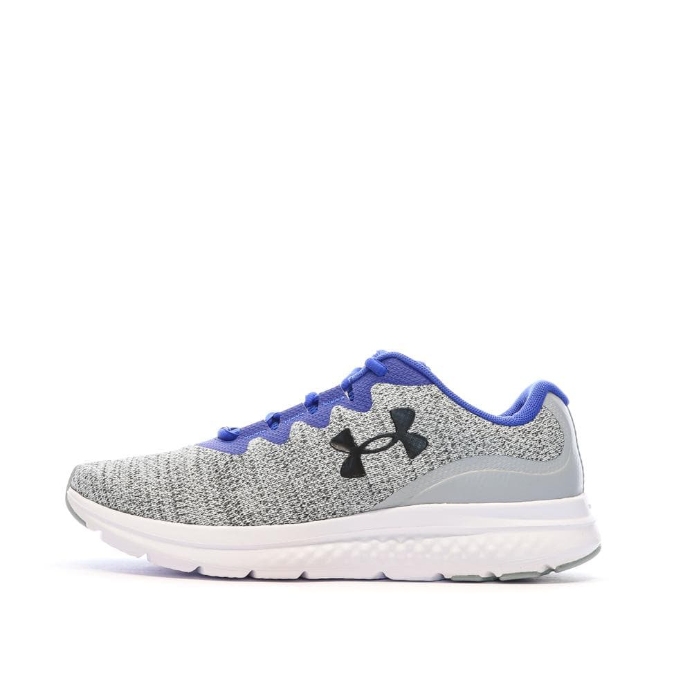 Chaussures de running Grises/Bleu Homme Under Armour Charged Impulse 1