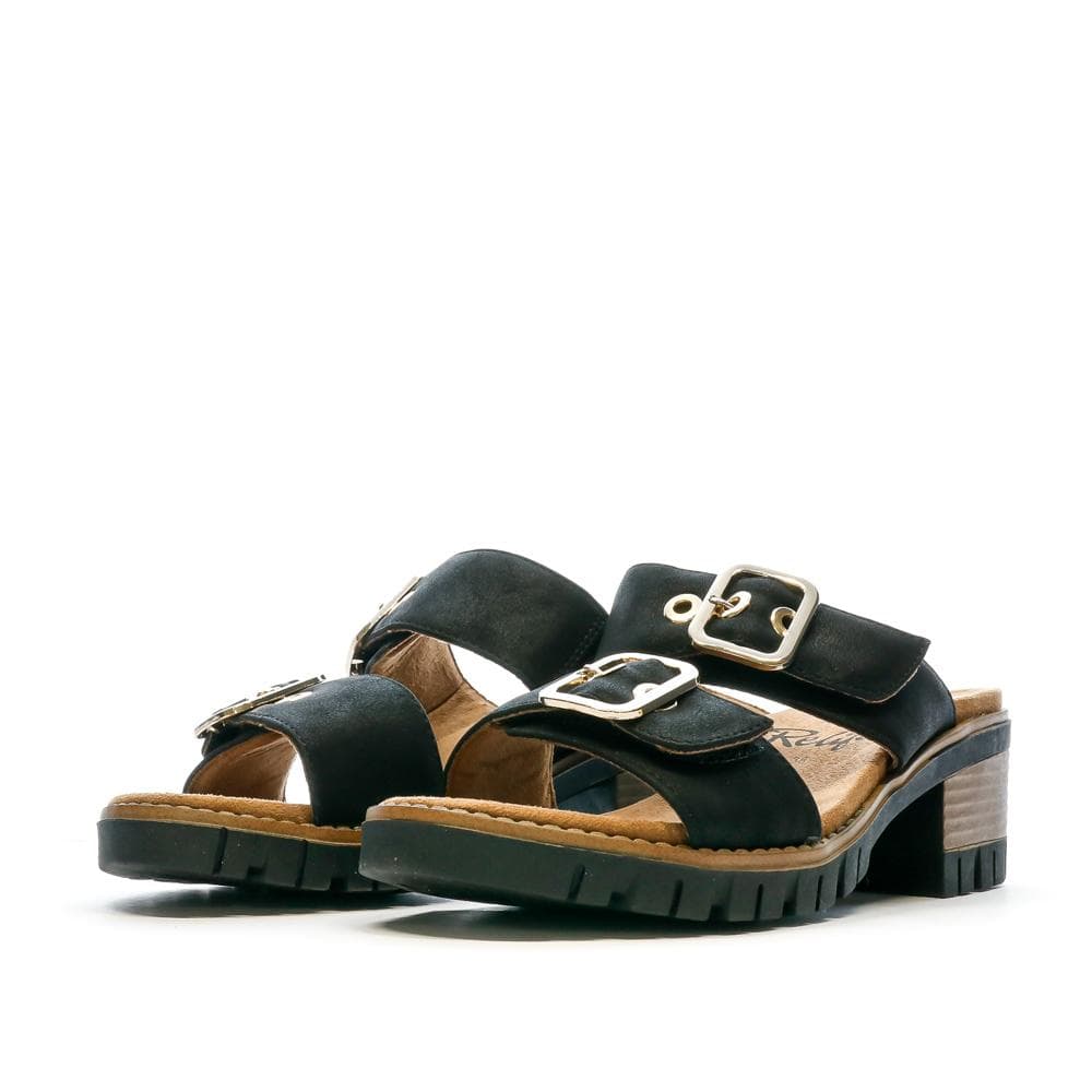 Mules Noir Femme RELIFE Lehm 6