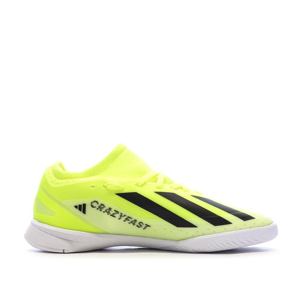 Chaussures de football Jaune Fluo Garçon Adidas X Crazyfast League 2