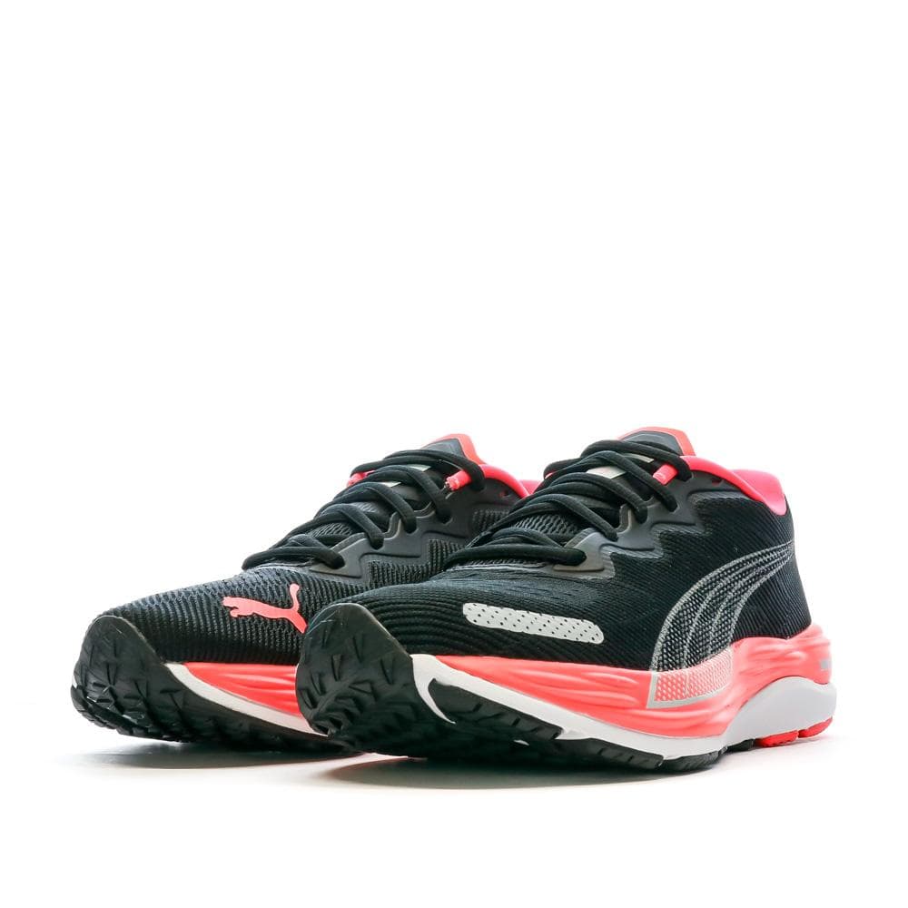 Chaussures de Running Noir/Rose/Blanc Femme Puma Velocity Nitro 2 6