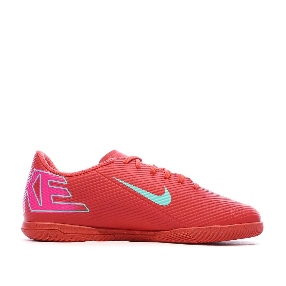 Chaussures de Foot Rouges Junior Nike Jr Vapor 16 Club IC 2