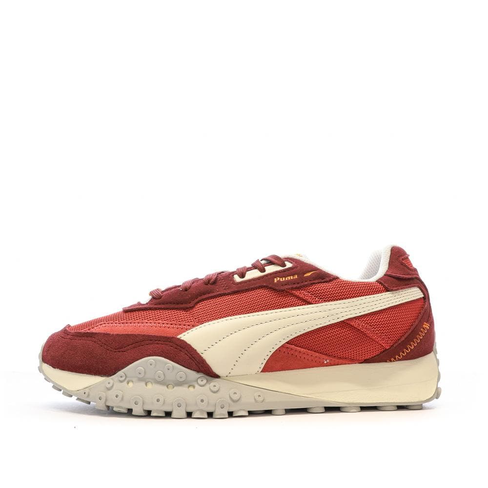 Baskets Rouge Homme Puma Rider Washed 1