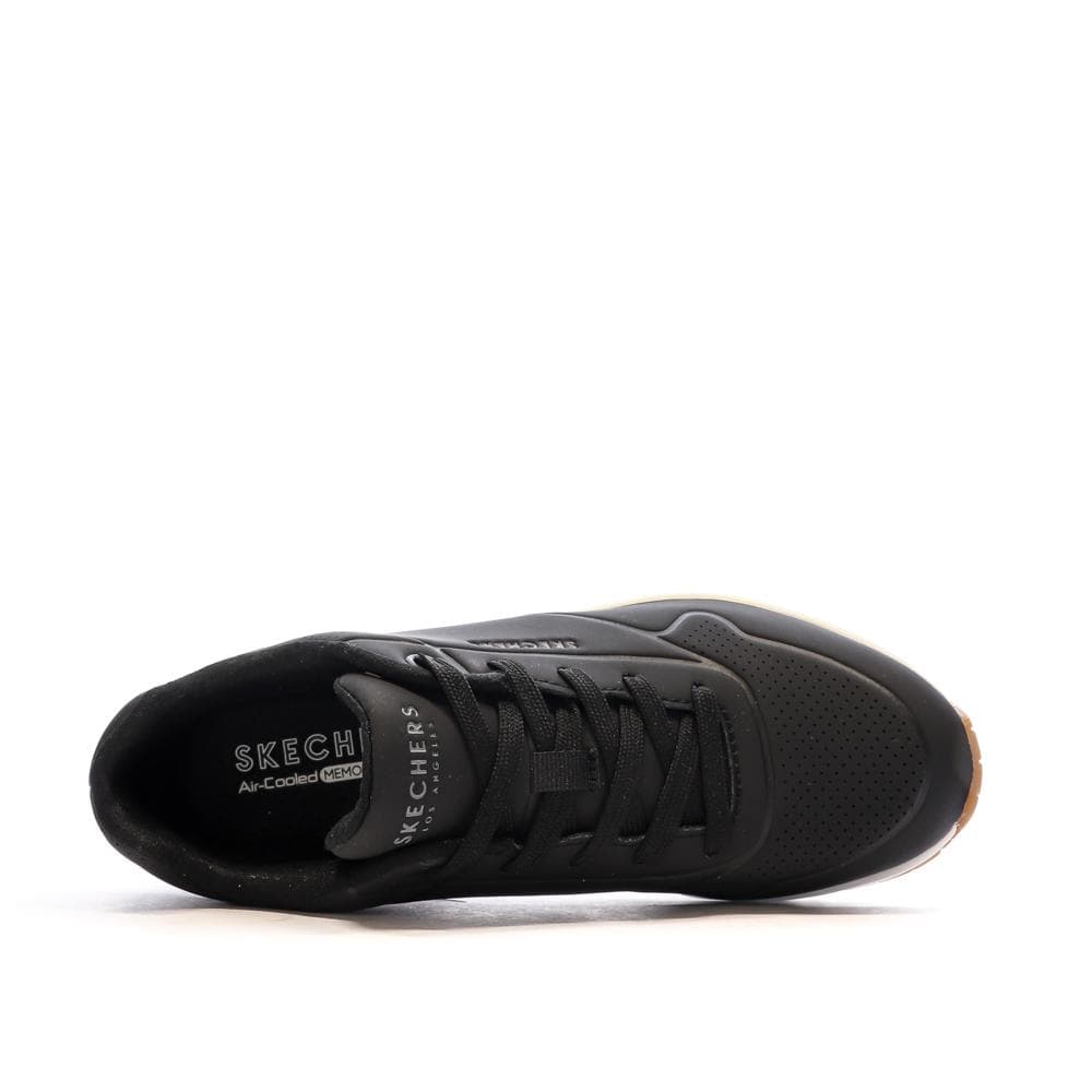 Baskets Noires Femme Skechers Uno 4