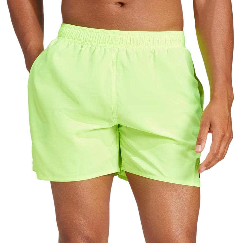 Short de bain Jaune Homme Adidas uni CLX 1