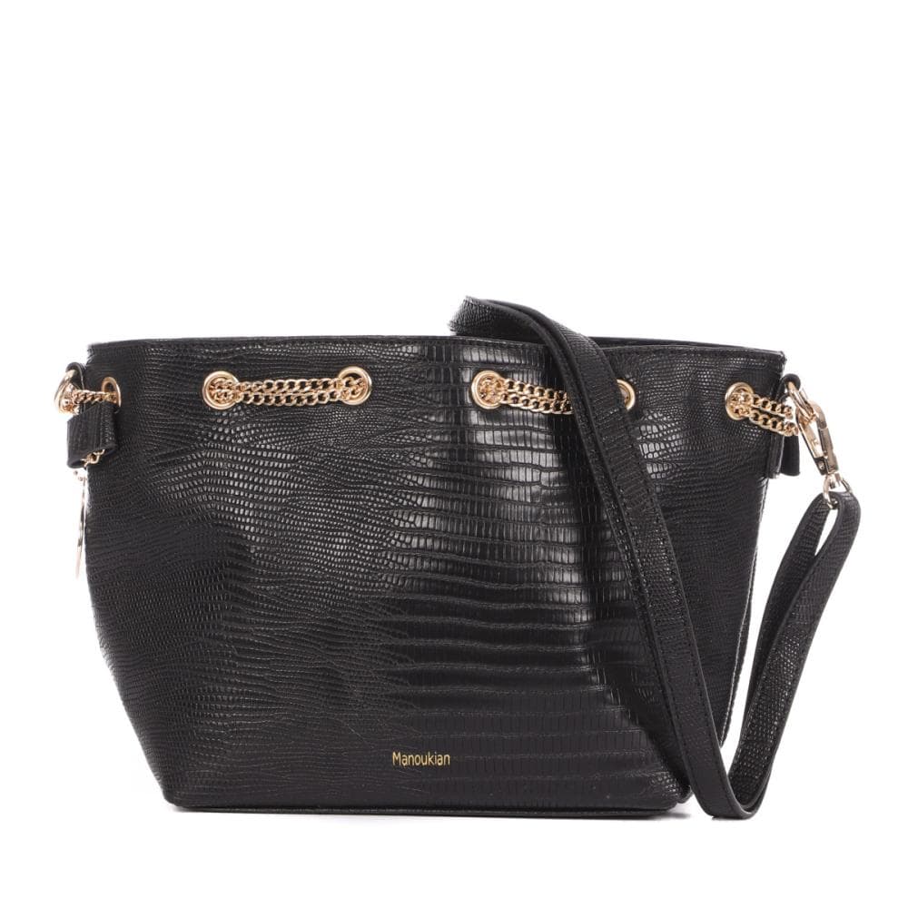 Sac seau Noir Femme Manoukian Milly 1