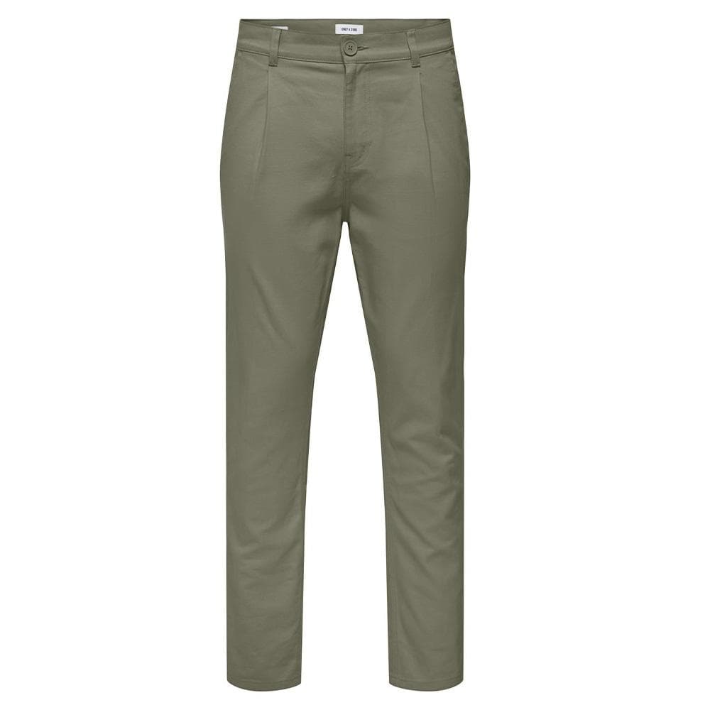 Pantalon fluide Vert Homme Only & Sons Bologna 1