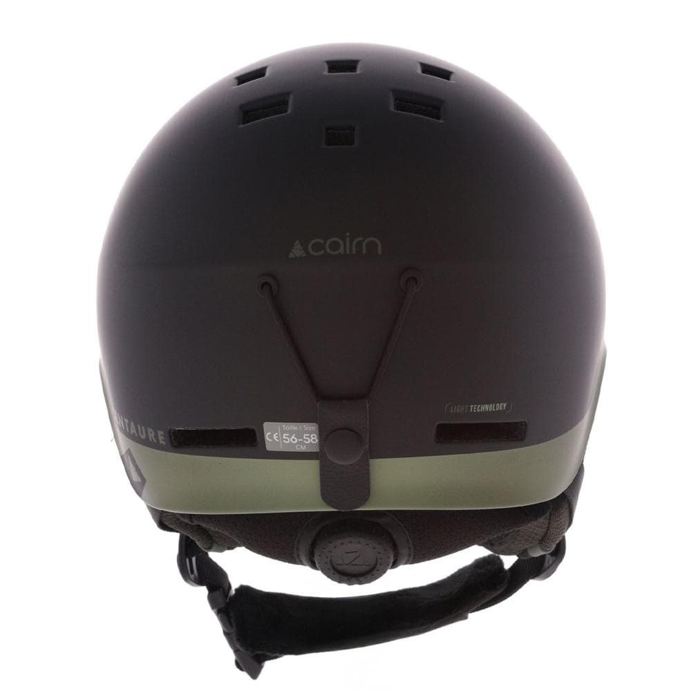 Casque Noir/Kaki Mixte Cairn Centaure Rescue Mat 2