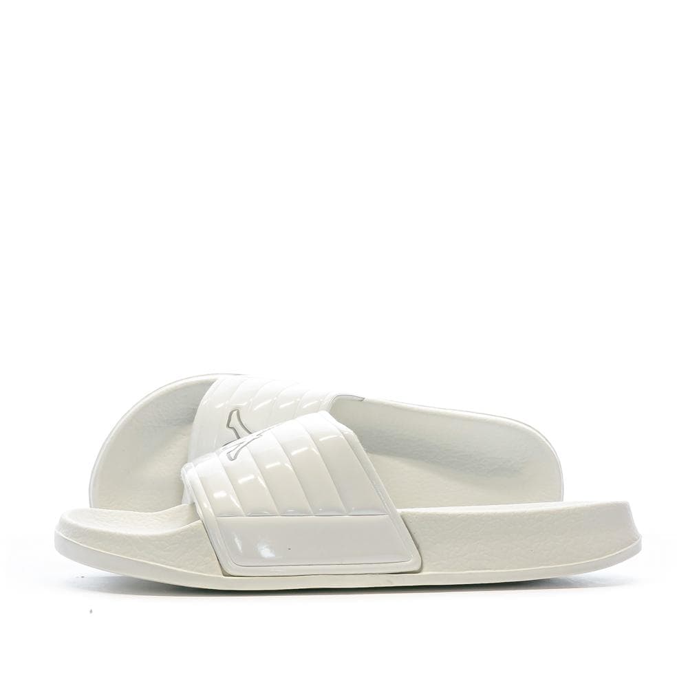 Claquettes Blanche Femme Kappa Noles 361I15W 1