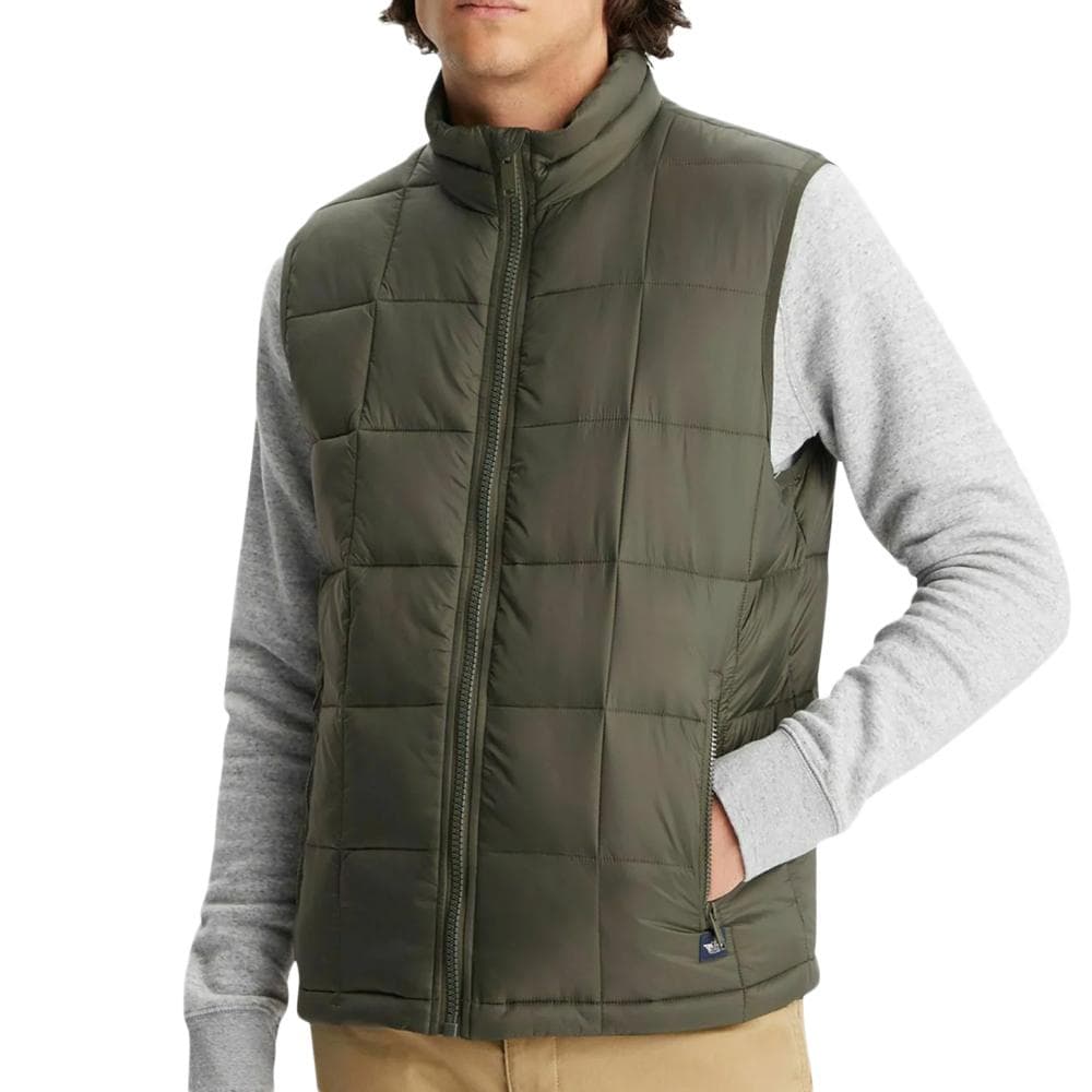 Doudoune sans manche Kaki Homme Dockers Giii Quilted 1