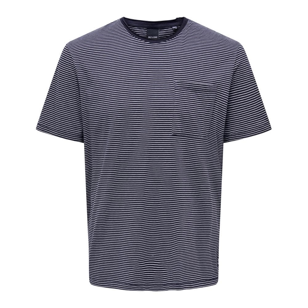 T-shirt Marine Homme Only & Sons Onsbale 1