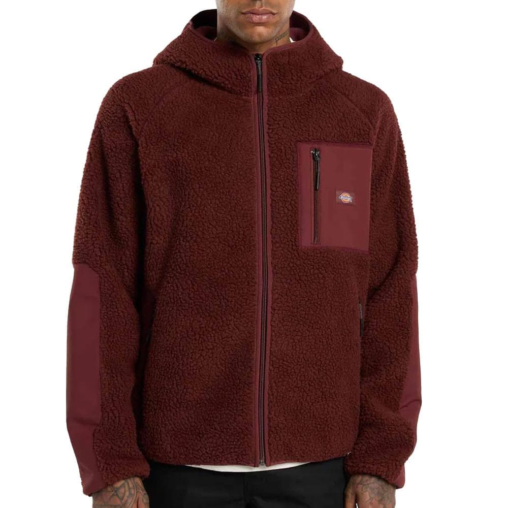 Veste Rouge Homme Dickies Central High 1