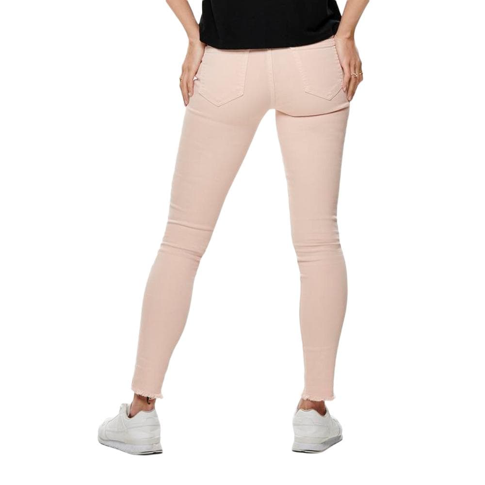 Pantalon Skinny Rose Femme Only Blush Mid Sk 2
